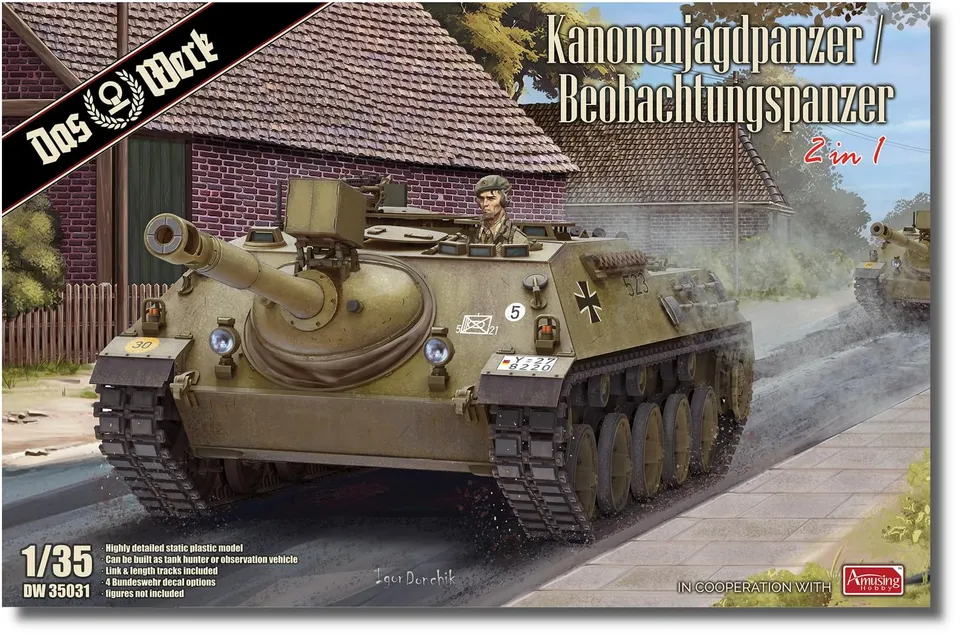 das-werk-dw35031-kanonenjagdpanzer-2in1-bausatz-1-35 image 1