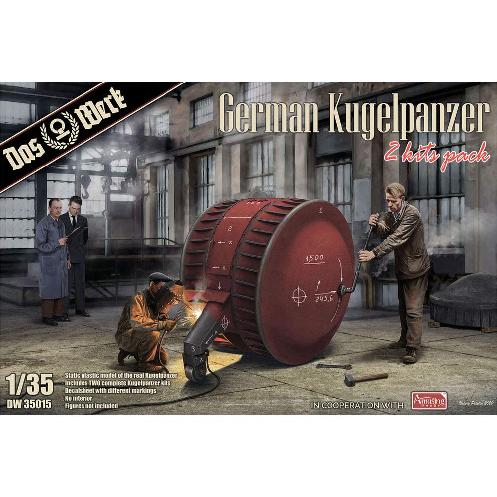 das-werk-1-35-dw35015-kugelpanzer-bausatz-2er-pack image 1