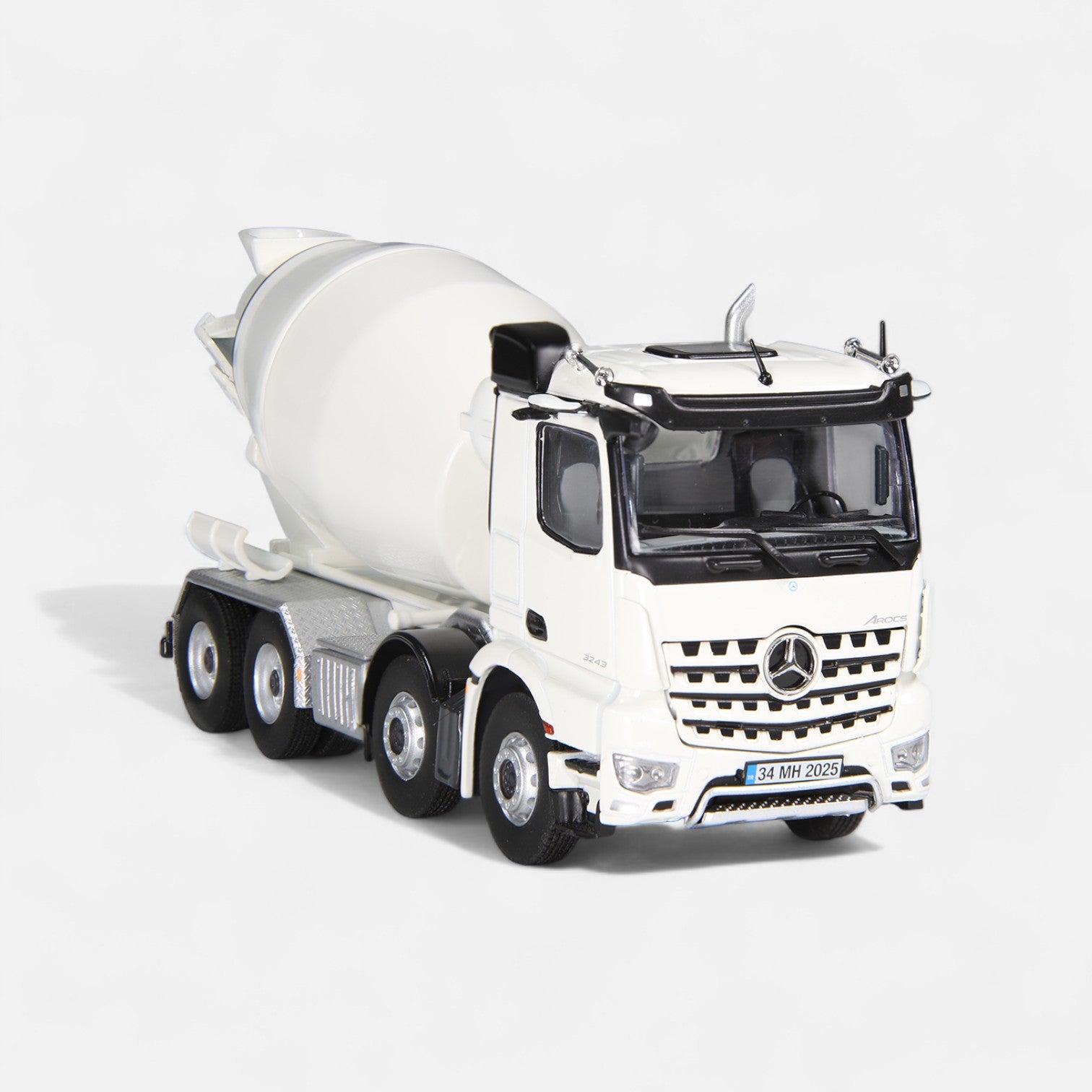 nzg-mercedes-benz-arocs-8x4-betonmischer-lkw-modell-mischtrommel image 5