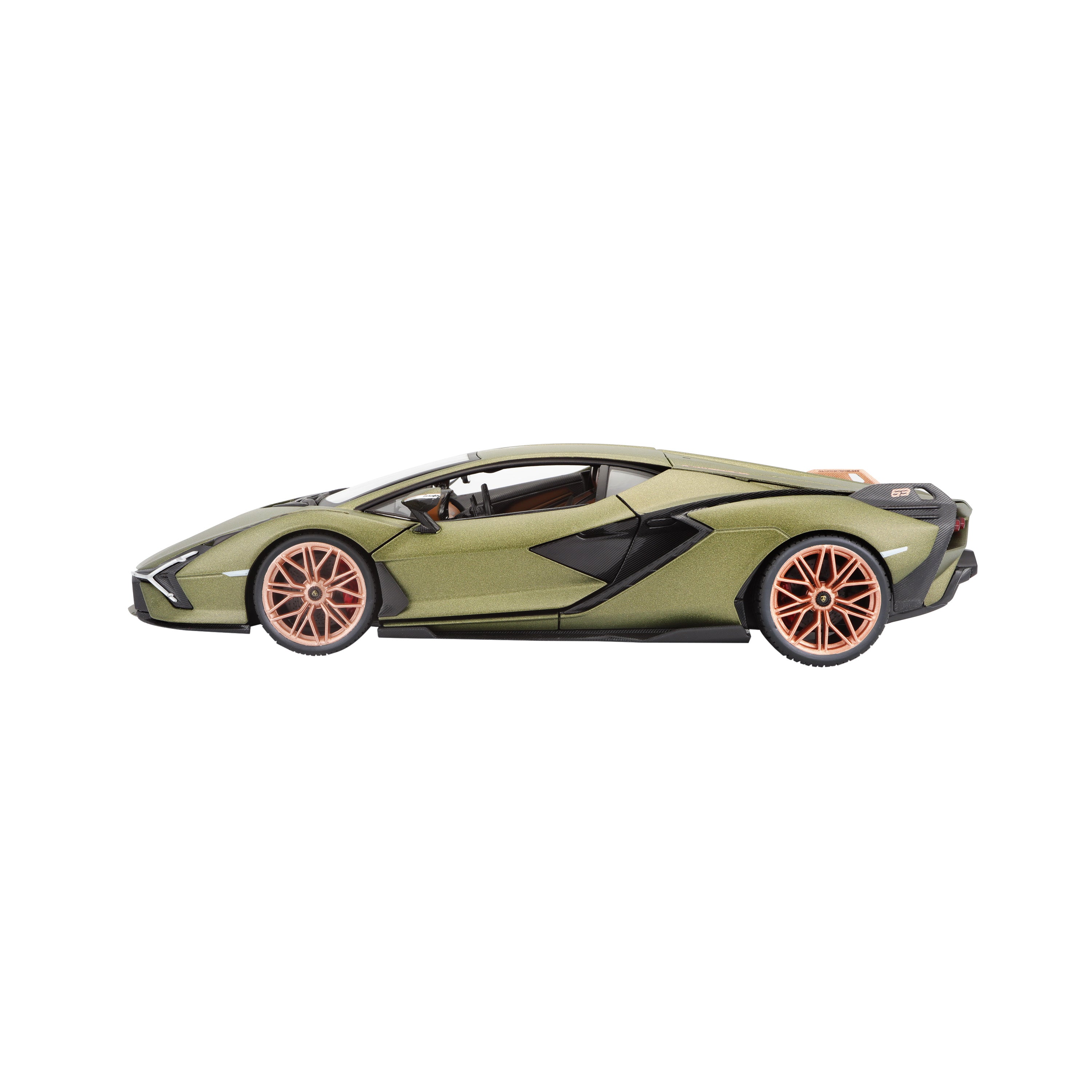 bburago-street-cars-lamborghini-sian-fkp-37-modellauto-1-18-gr-n image 6
