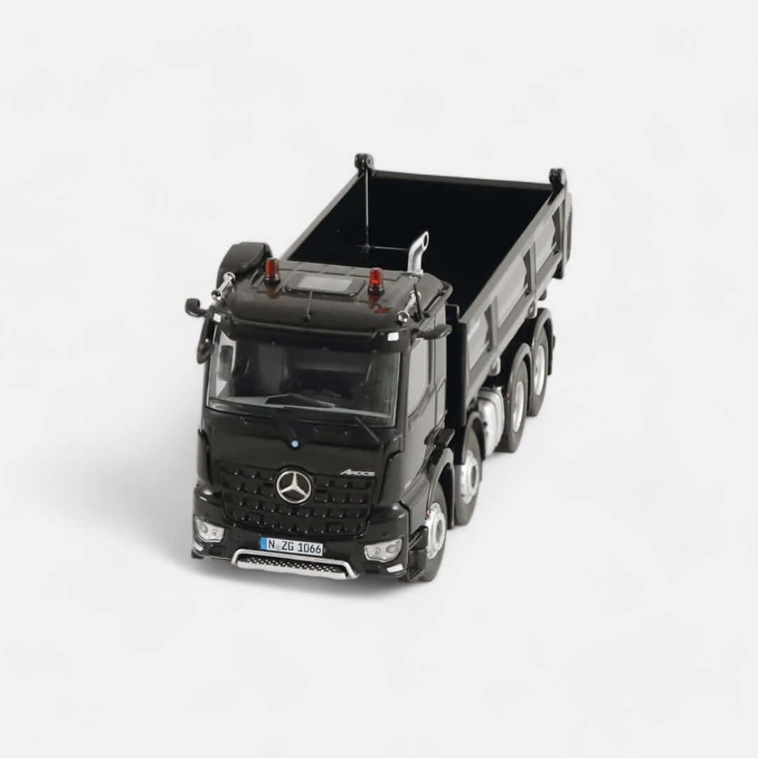 nzg-trucks-mercedes-arocs-8x4-meiller-kipper-1-50-schwarz image 2