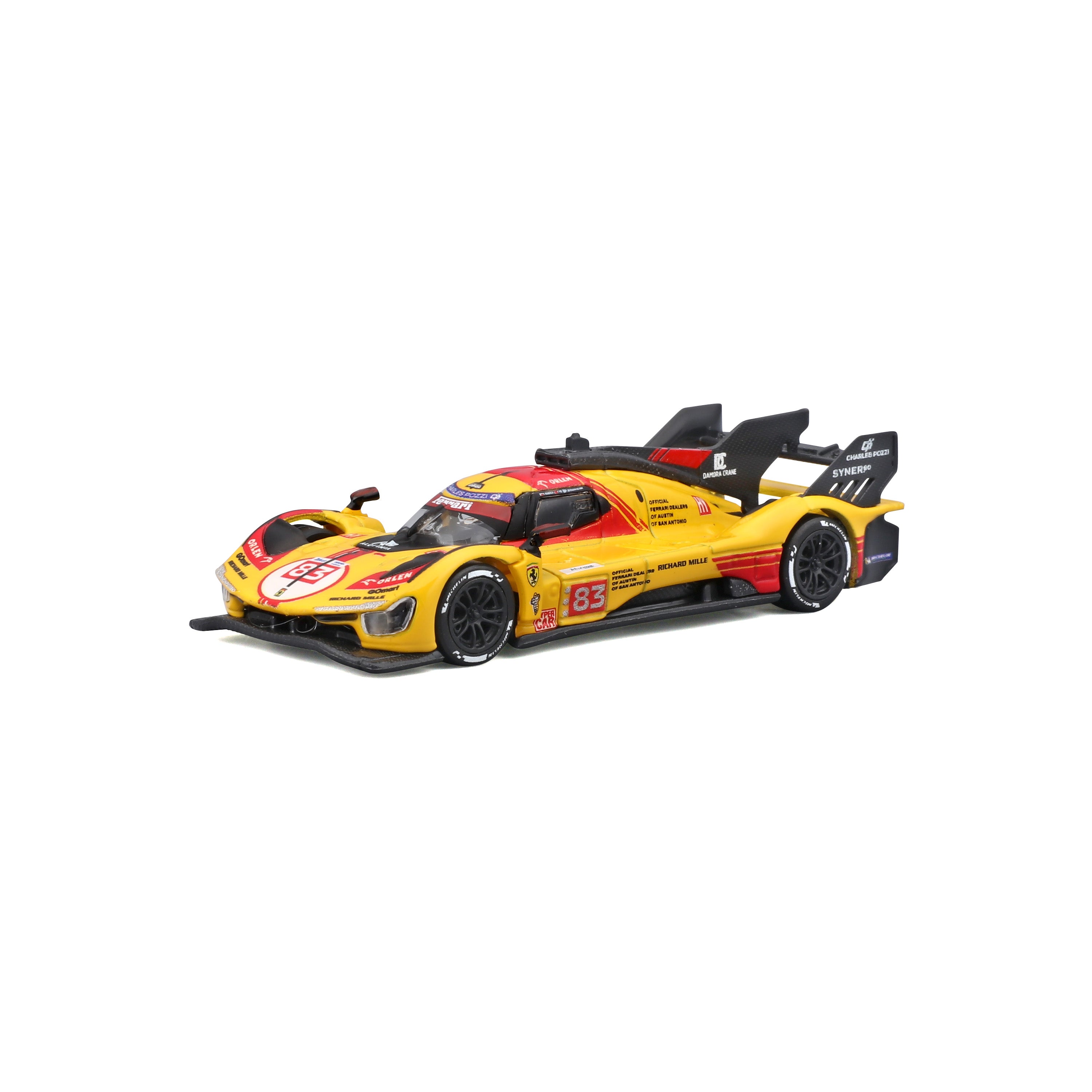 bburago-racing-ferrari-499p-modellauto-1-64-83-vitrine image 3