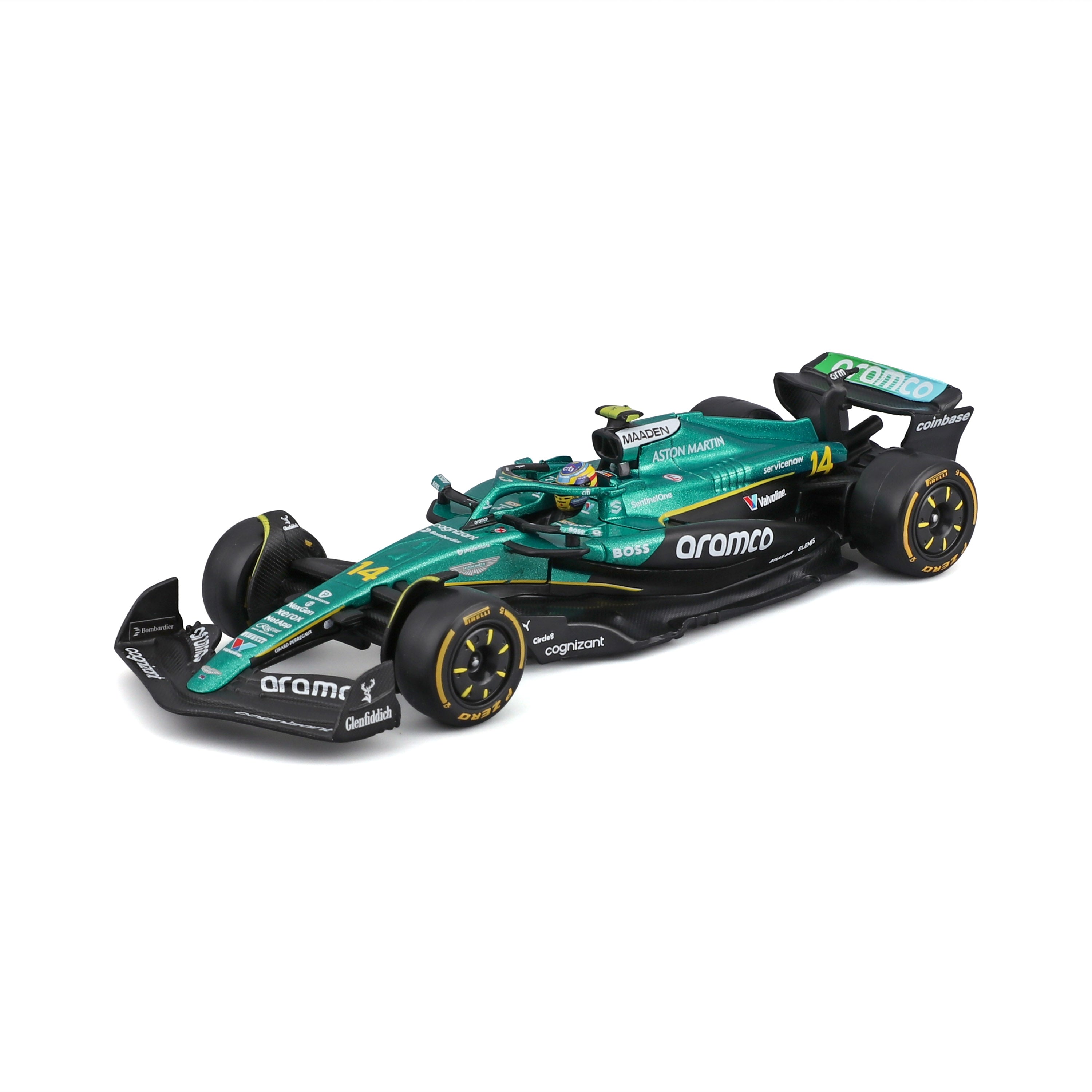 bburago-formula-1-aston-martin-amr25-modellauto-1-43-alonso image 3