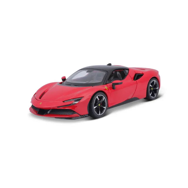 bburago-street-cars-ferrari-sf90-stradale-modellauto-1-24-rot image 1