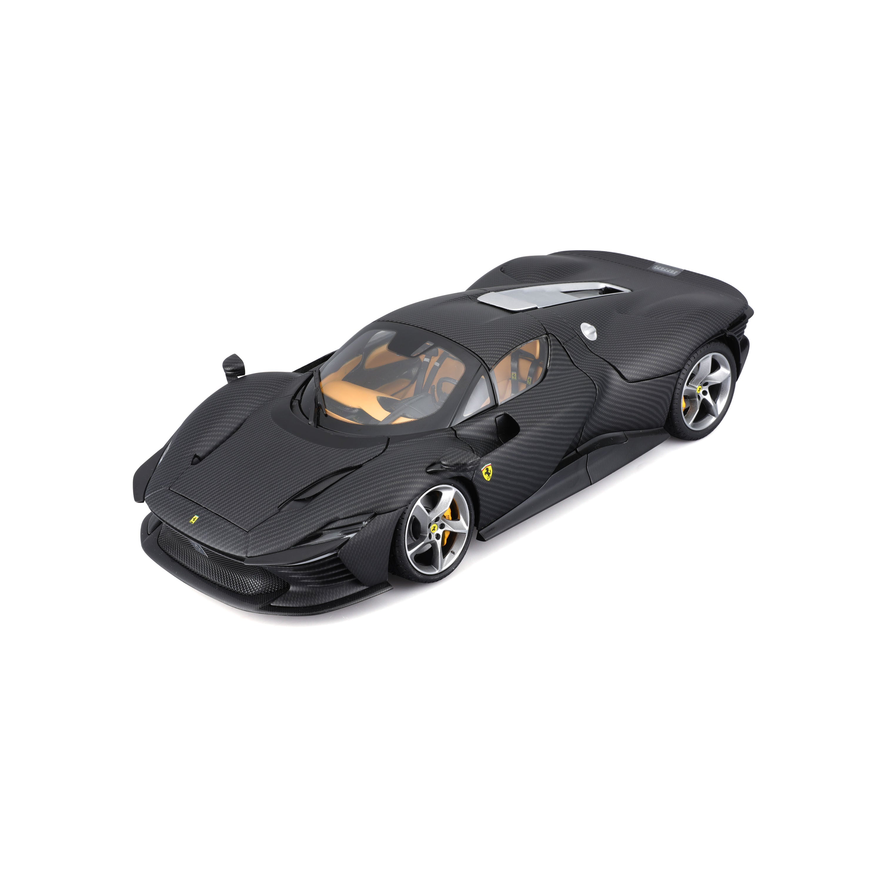 bburago-street-cars-ferrari-daytona-sp3-modellauto-1-18-carbon-limitiert image 1