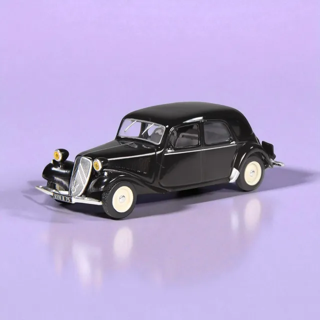 citro-n-traction-11cv-modellauto-1-43-schwarz-tdf-1955 image 1