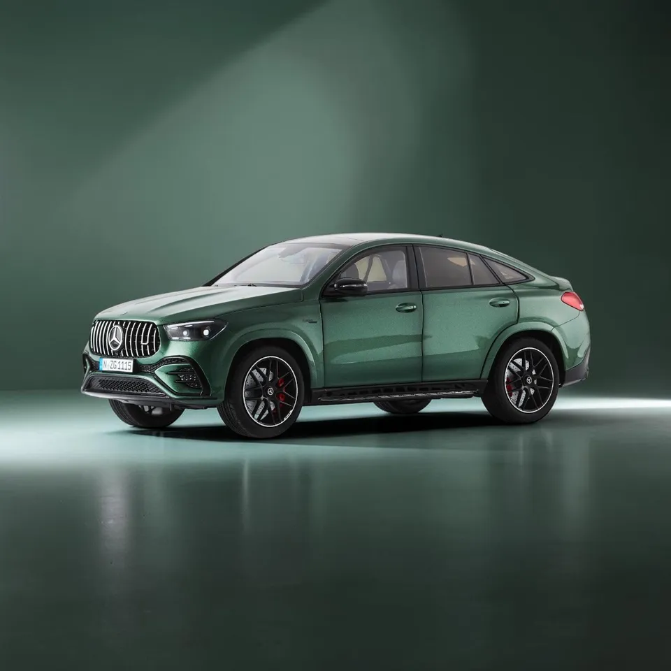 nzg-mercedes-amg-gle-53e-coup-suv-modellauto-1-18-gr-n image 1
