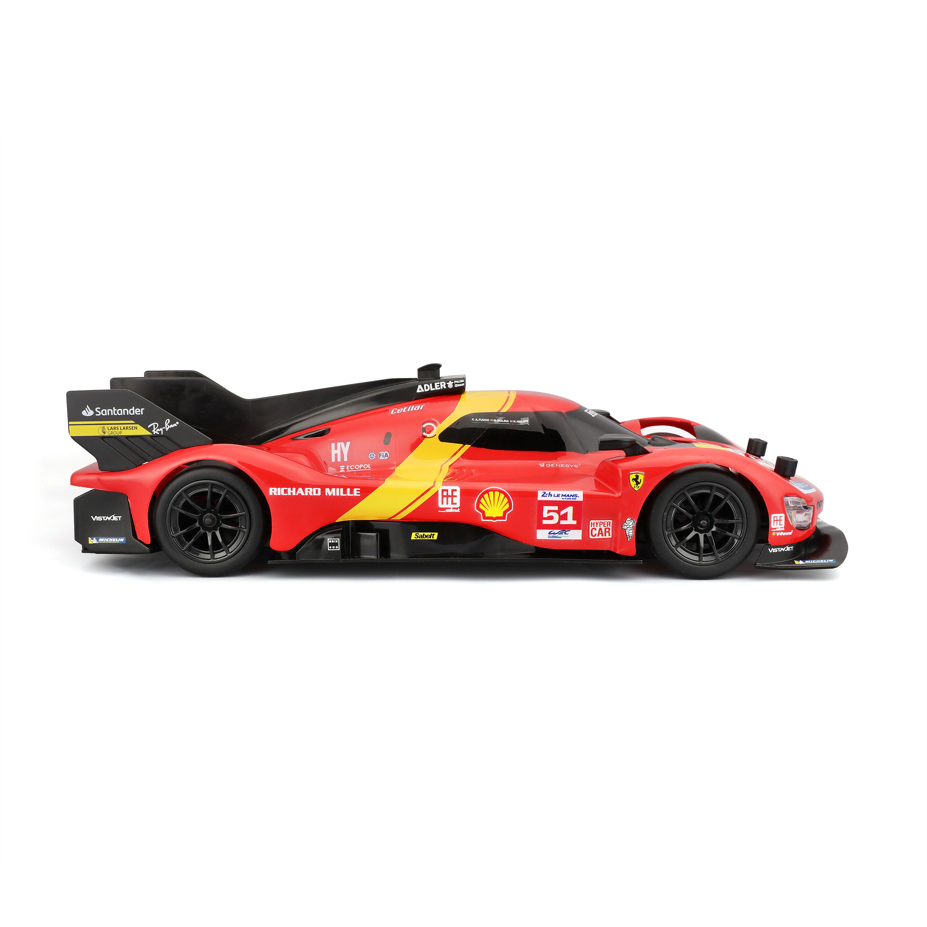 bburago-racing-ferrari-499p-51-modellauto-1-16-rc-rot-le-mans image 5