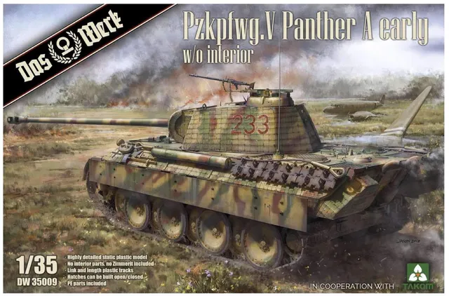 das-werk-panther-a-early-plastikbausatz-1-35-panzer-dw35009 image 1