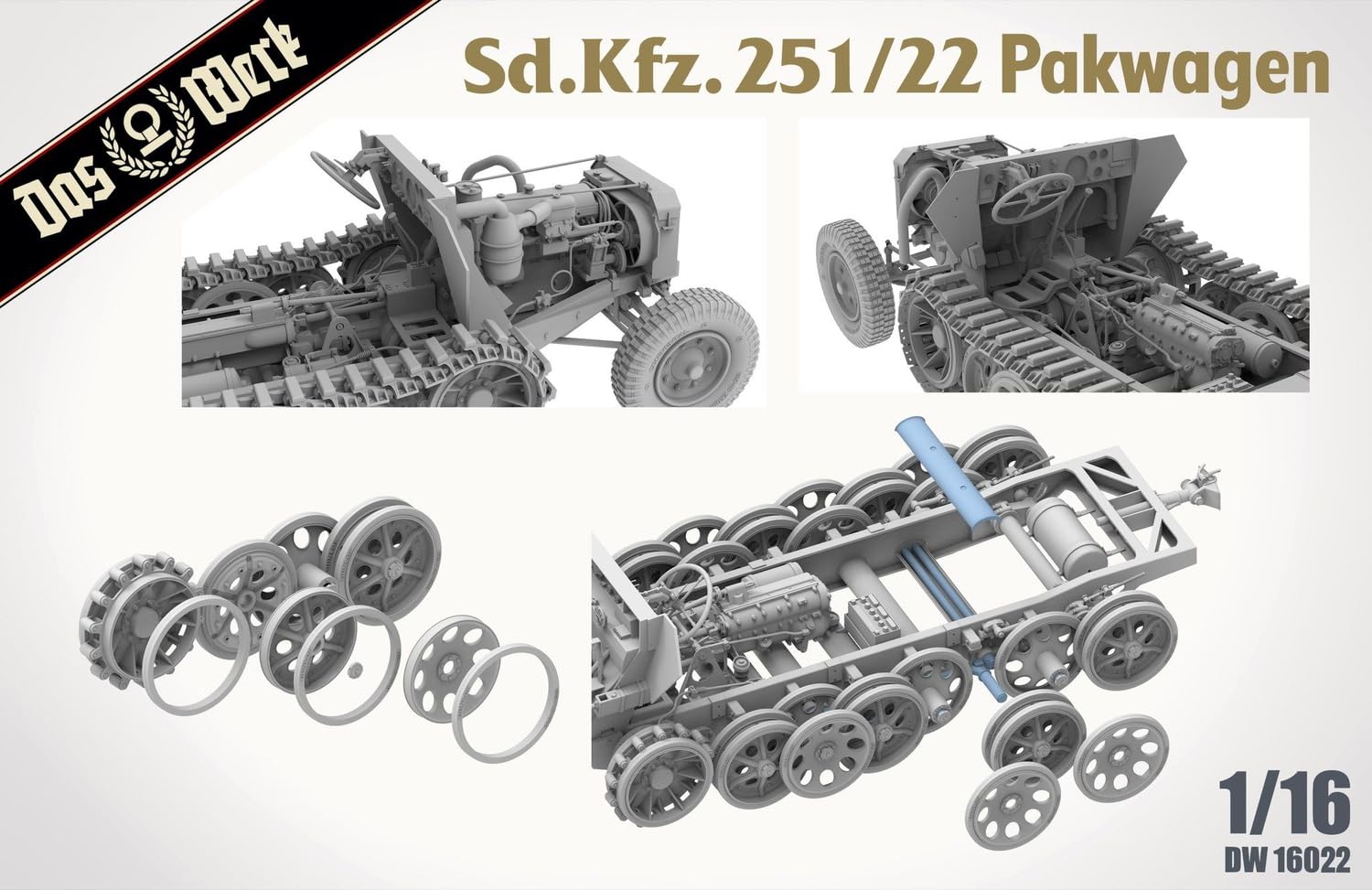 das-werk-dw16022-sd-kfz-251-22-ausf-d-modellbausatz-1-16-pakwagen image 4