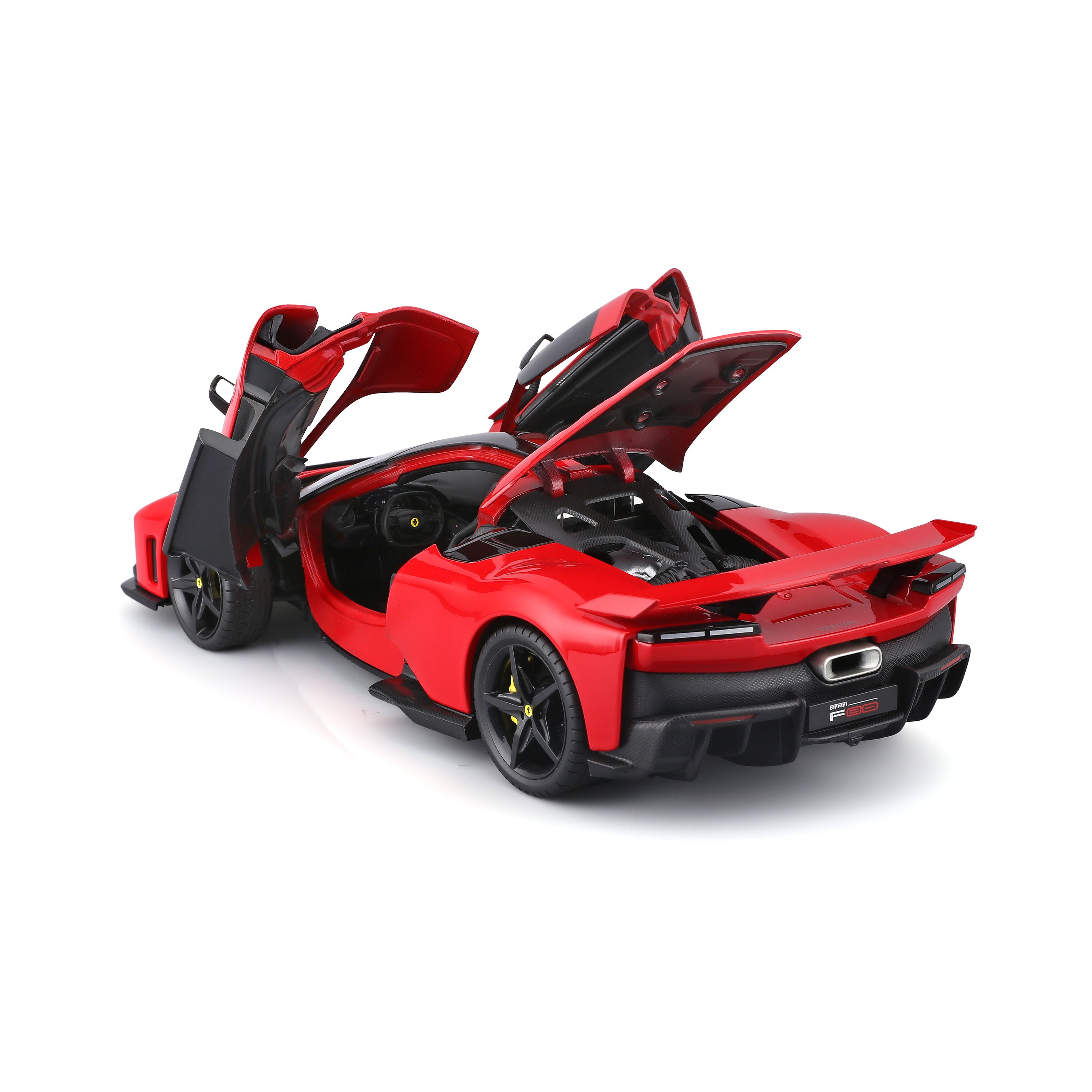 bburago-street-cars-ferrari-f80-modellauto-1-18-rot image 5