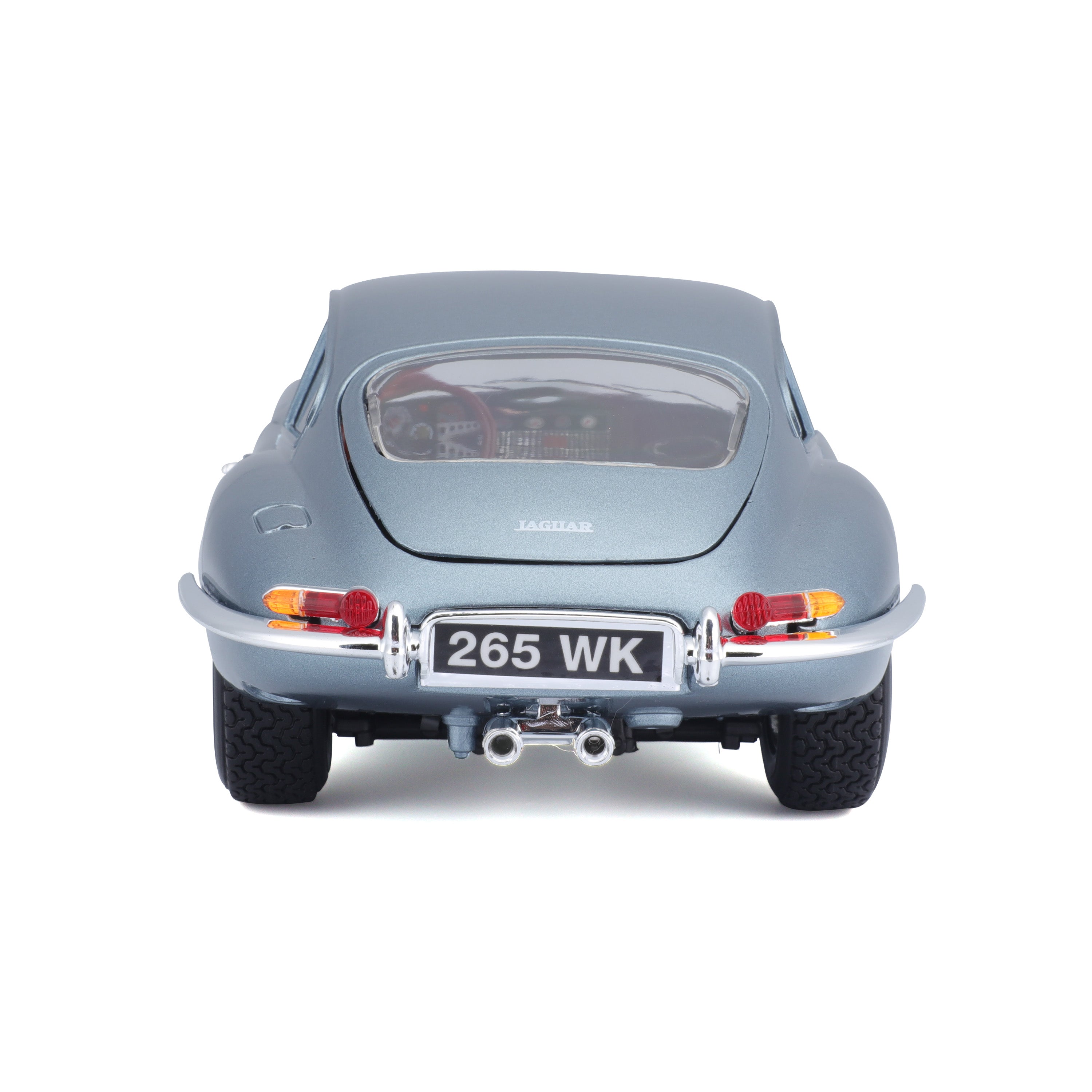 bburago-jaguar-e-type-coup-modellauto-1-18-hellblau-metallic image 4