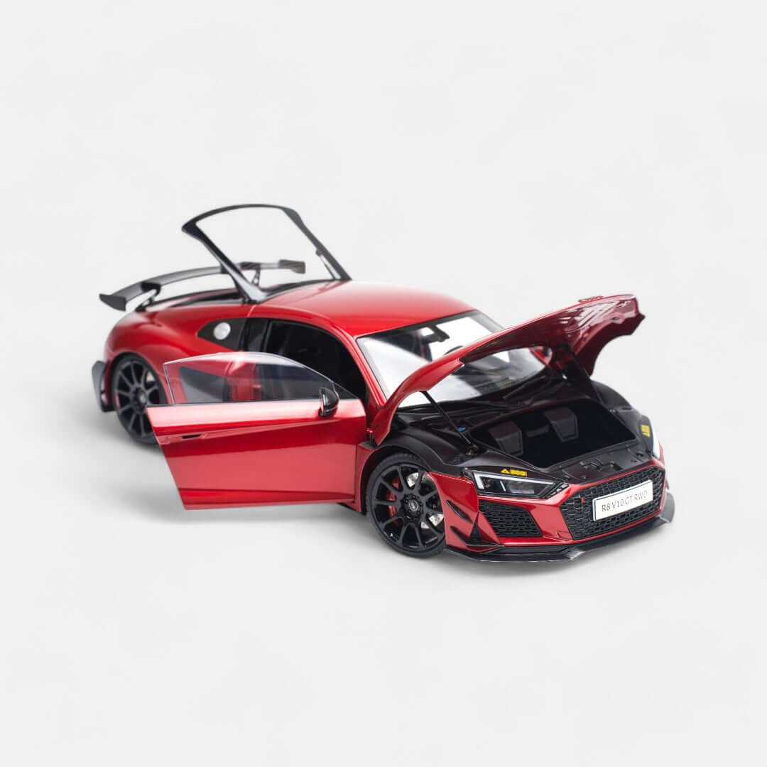 nzg-audi-r8-coup-gt-v10-modellauto-1-18-rot-metallic image 3