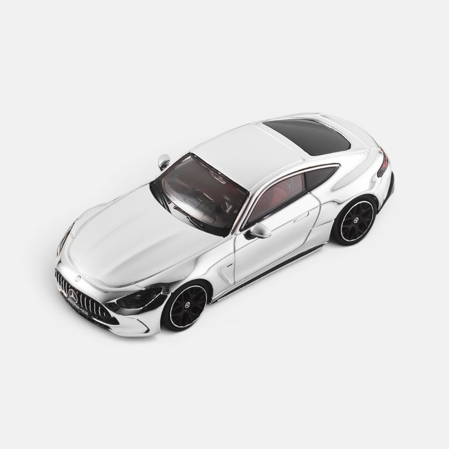 nzg-mercedes-amg-gt-63-special-edition-auto-1-64-silber-chrome image 4