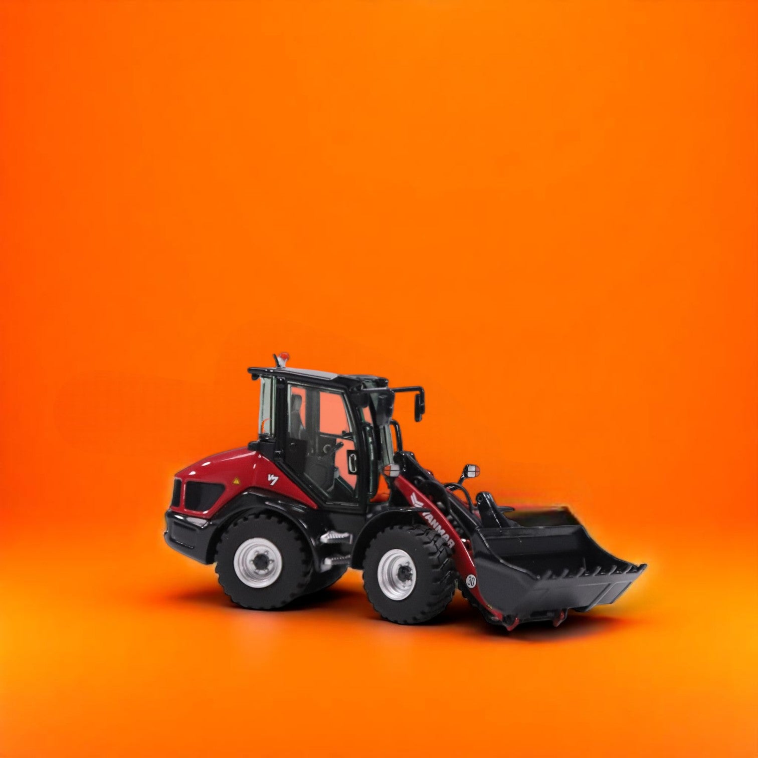 nzg-yanmar-v7-kompakt-radlader-modell-1-50-diecast image 1