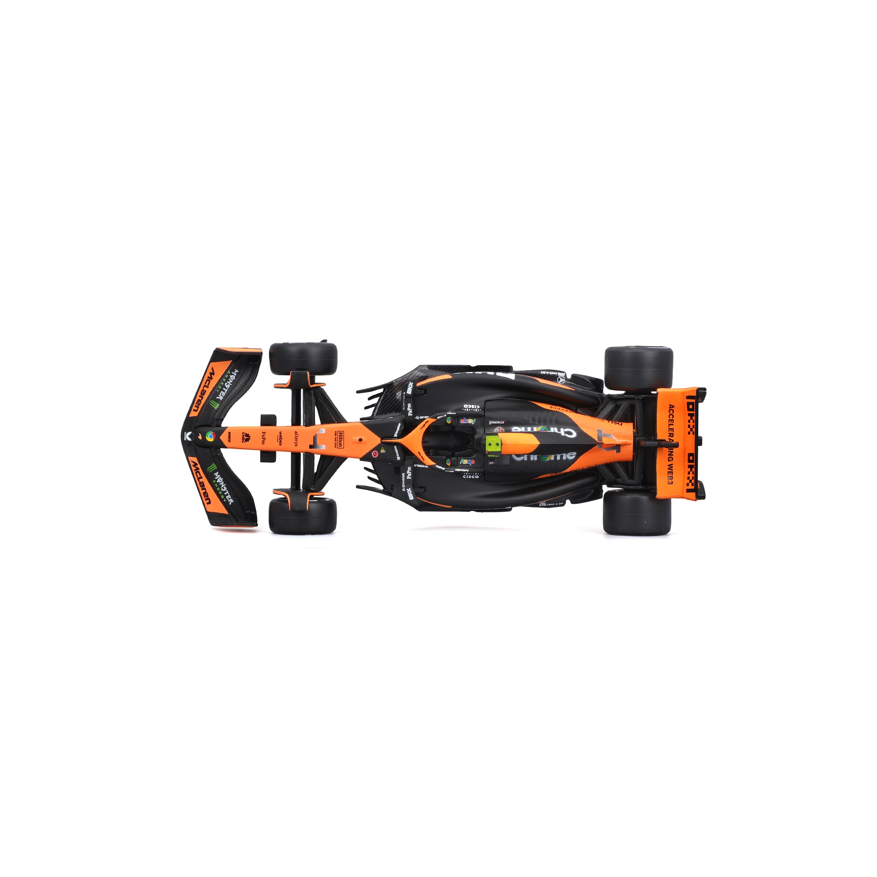bburago-formula-1-mclaren-mcl38-norris-4-modellauto-1-43-papaya image 7