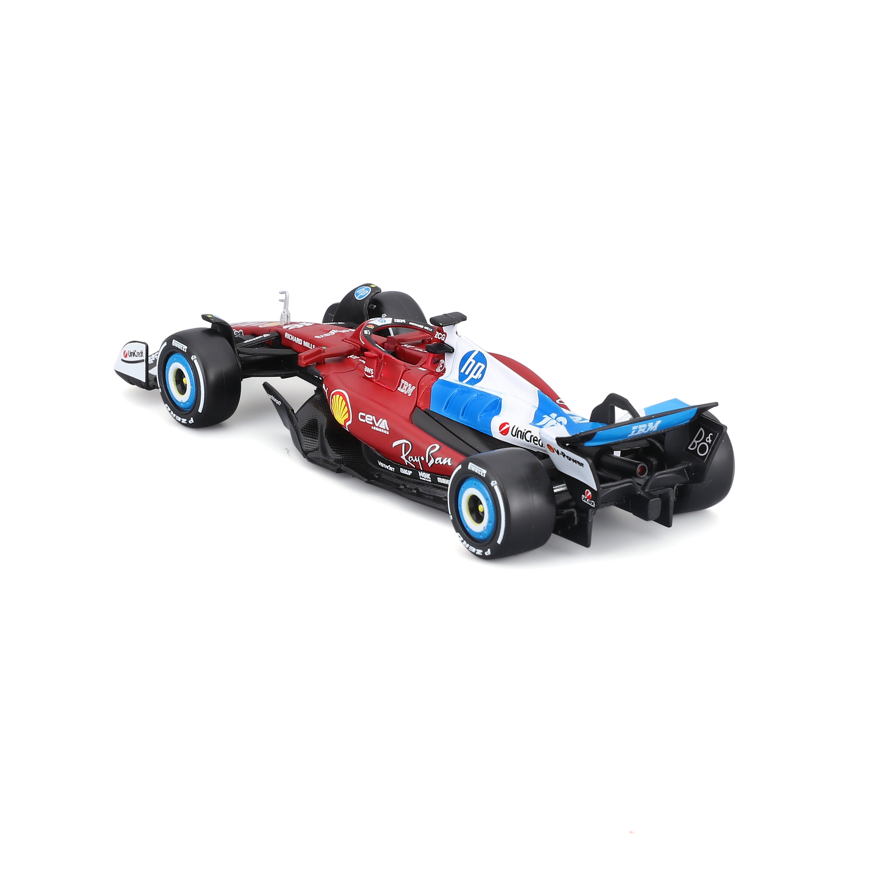 bburago-formula-1-ferrari-sf-25-leclerc-1-43-modellauto-miami-livery image 5