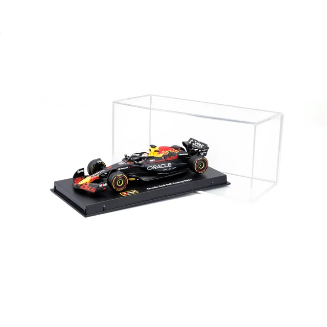 bburago-formula-1-red-bull-rb21-1-verstappen-modellauto-1-43-vitrine image 1