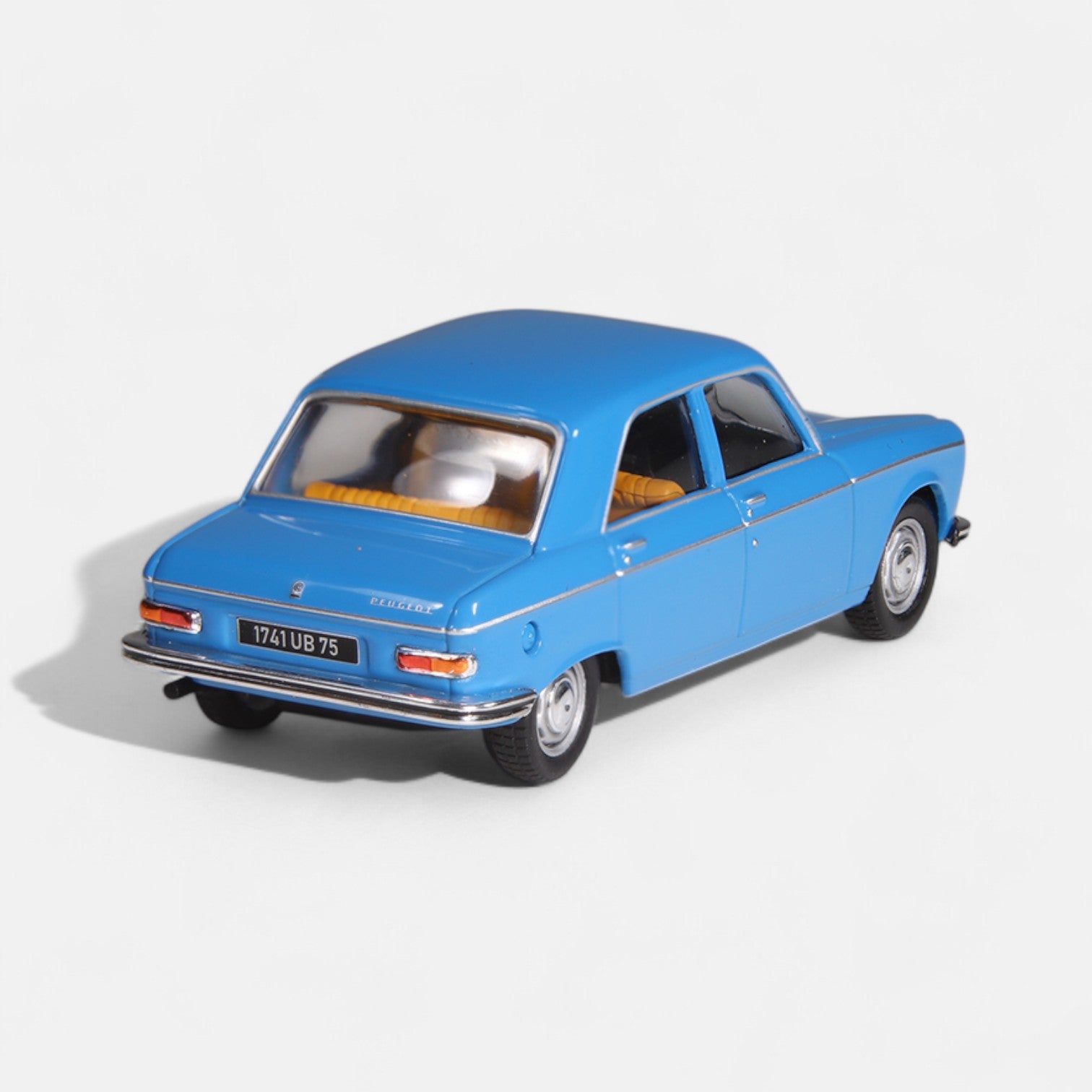 nzg-peugeot-204-1967-oldtimer-modellauto-1-43-blau-limitiert image 5