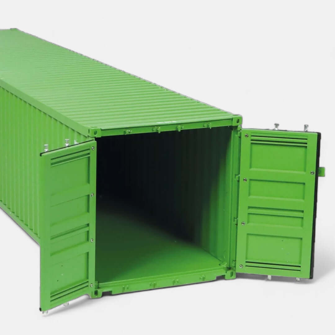 nzg-40-ft-container-modell-1-18-gr-n-mit-t-ren image 3