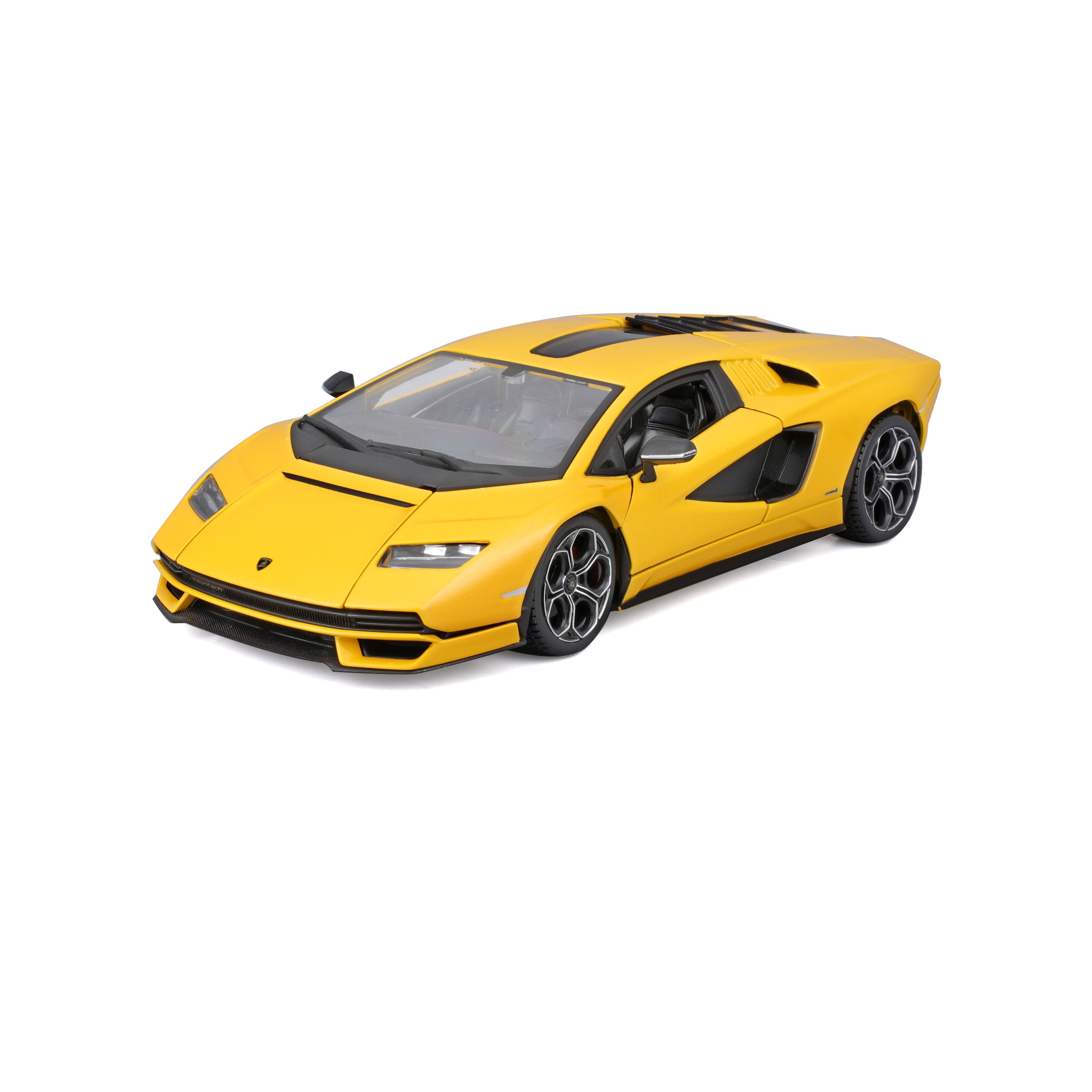 bburago-model-kit-lamborghini-countach-bausatz-1-24-gelb-35-teile image 2