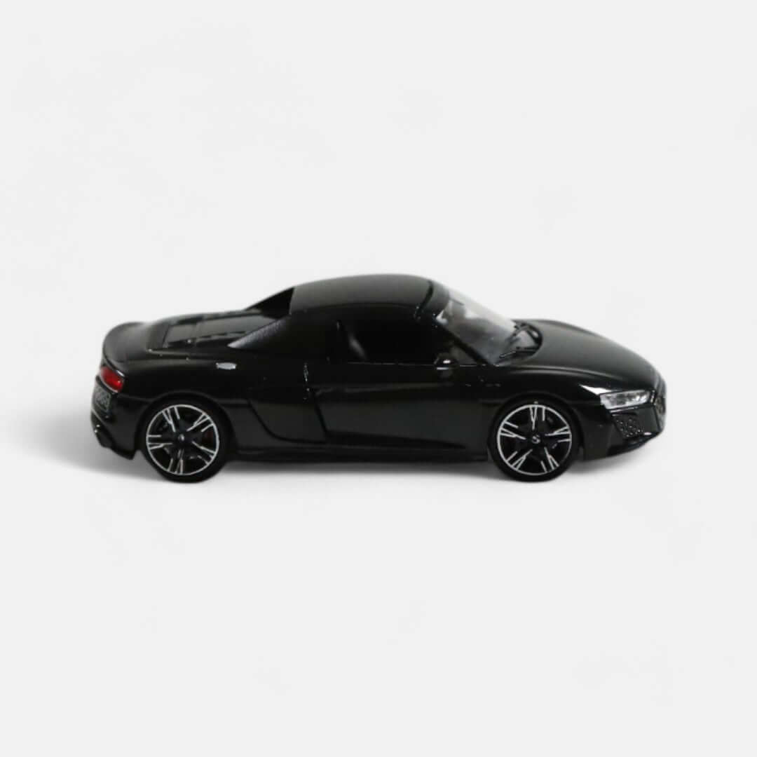 nzg-audi-r8-spyder-1-64-schwarz-vitrine-sportwagen image 3