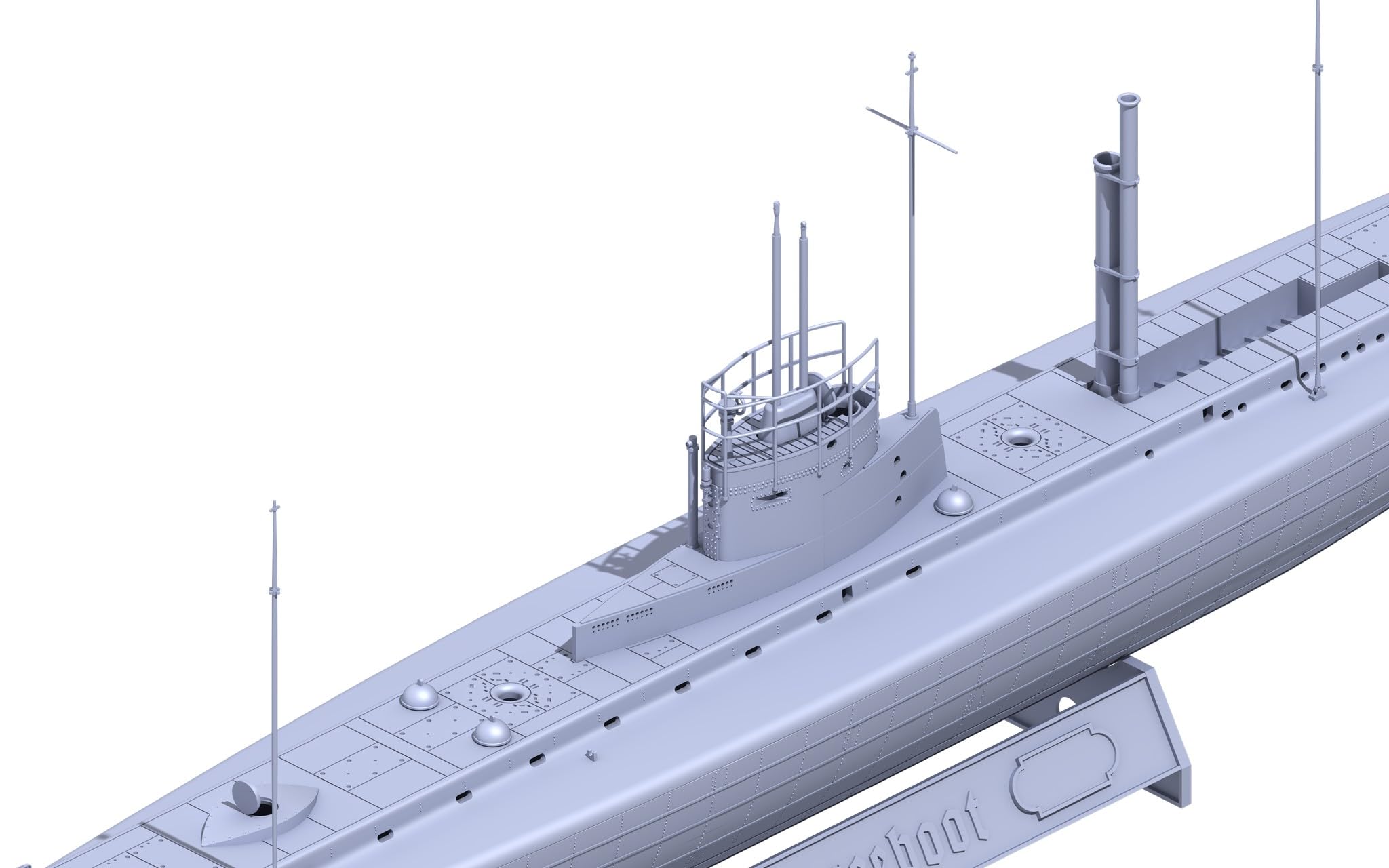 das-werk-s-m-u-9-u-boot-modellbausatz-1-72-80-cm image 4