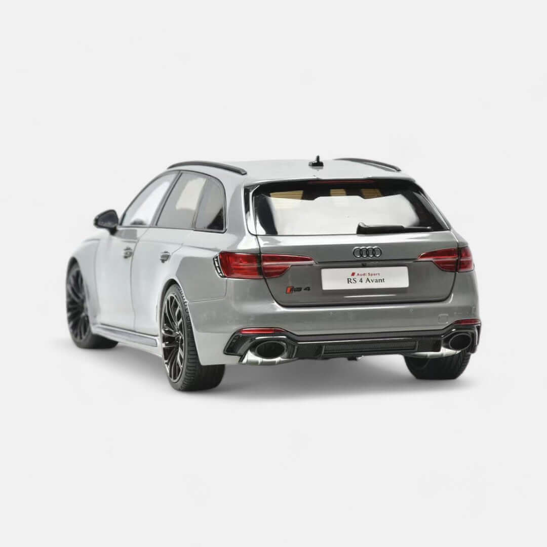 nzg-audi-rs4-avant-2020-modellauto-1-18-silber-mit-lenkung image 5