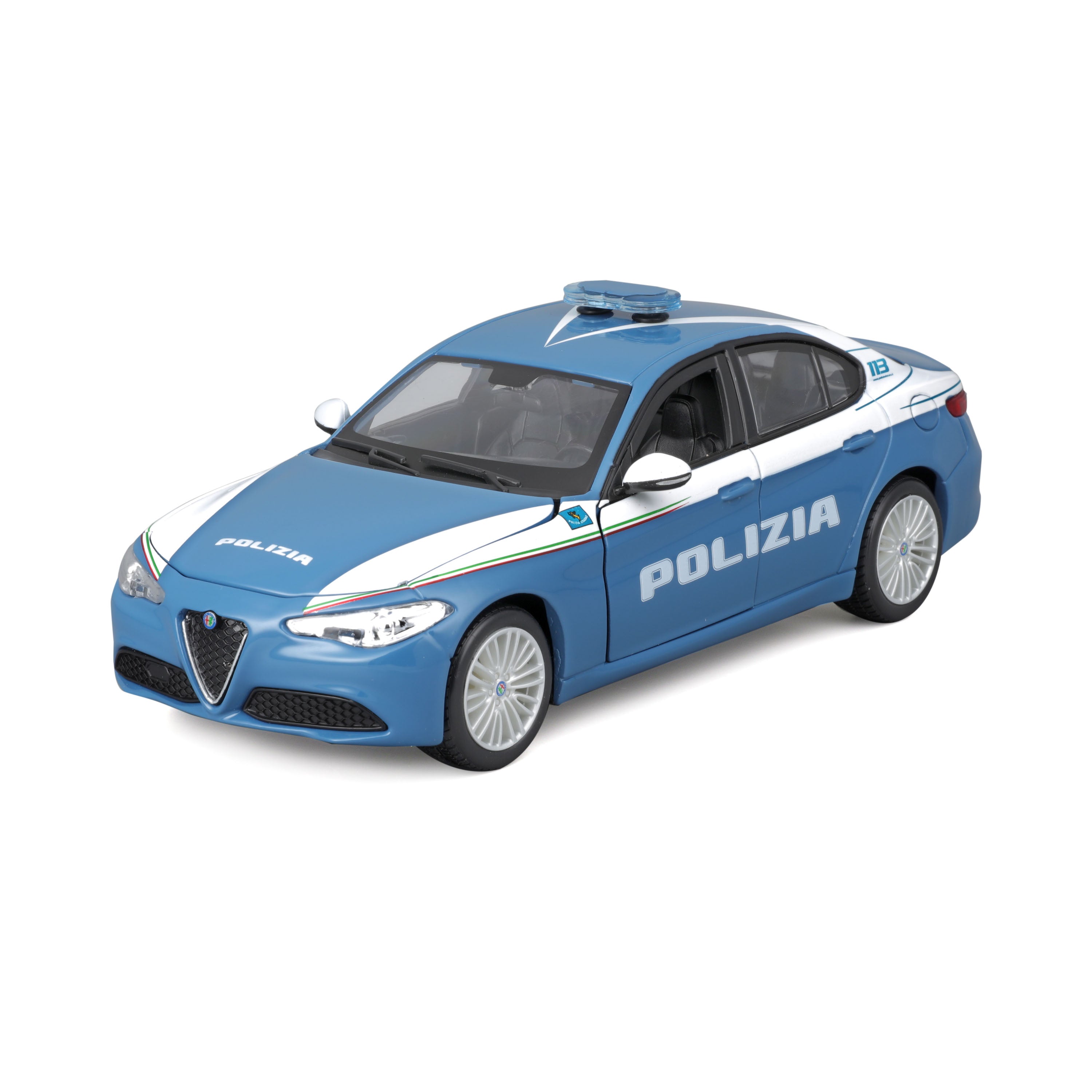 bburago-model-kit-alfa-romeo-giulia-polizei-1-24-bausatz image 2