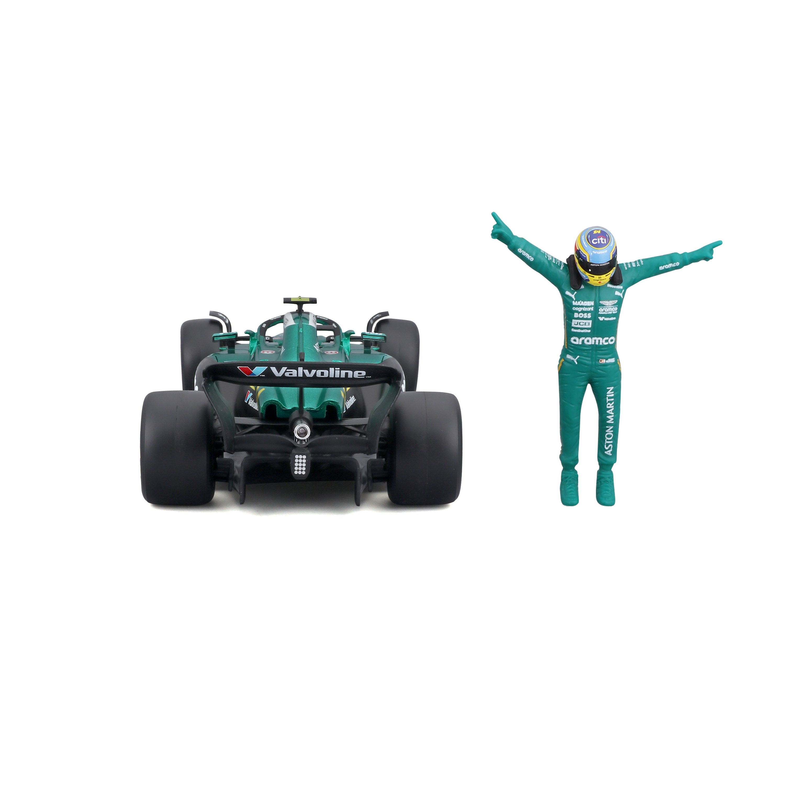 bburago-formula-1-aston-martin-amr25-modellauto-1-24-alonso image 4