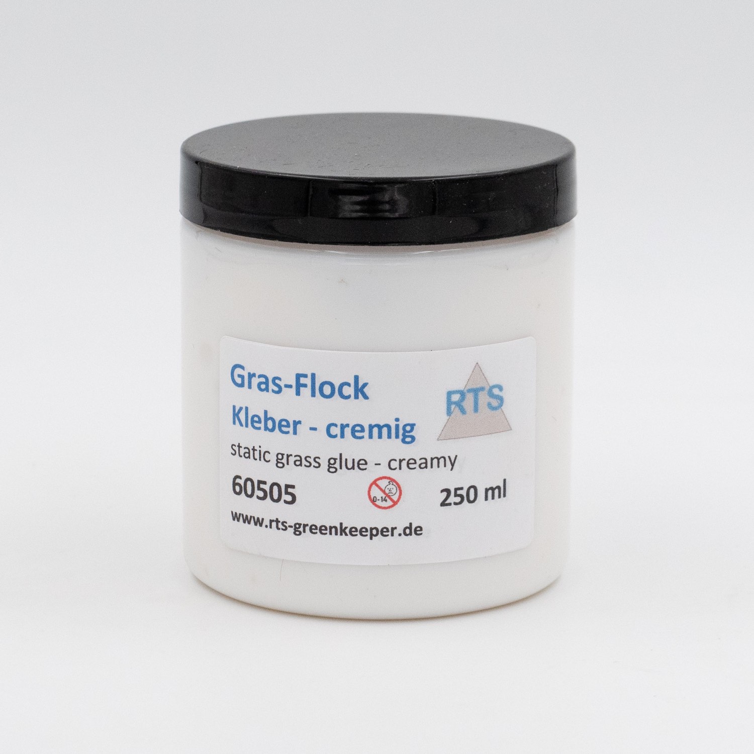 rts-greenkeeper-klebstoffe-gras-flock-kleber-cremig-250-ml image 1