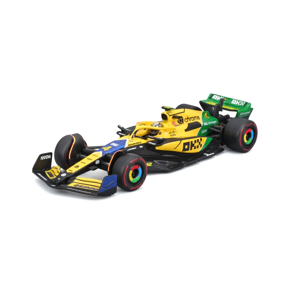 bburago-formula-1-mclaren-mcl38-norris-modellauto-1-43-monaco-senna image 1