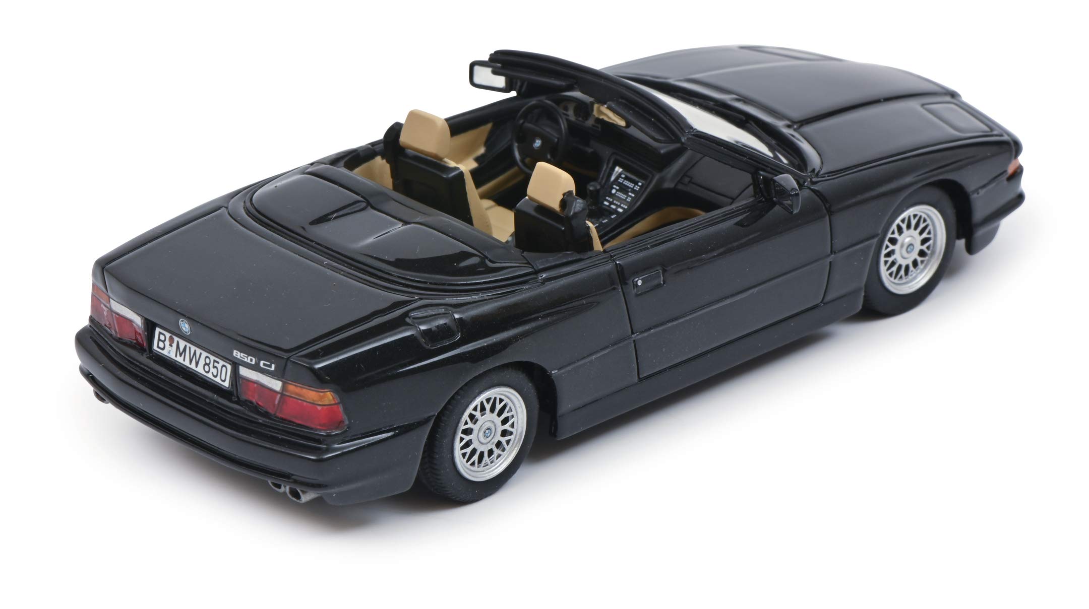 schuco-edition-pro-r43-bmw-850ci-cabrio-modellauto-1-43-schwarz image 2