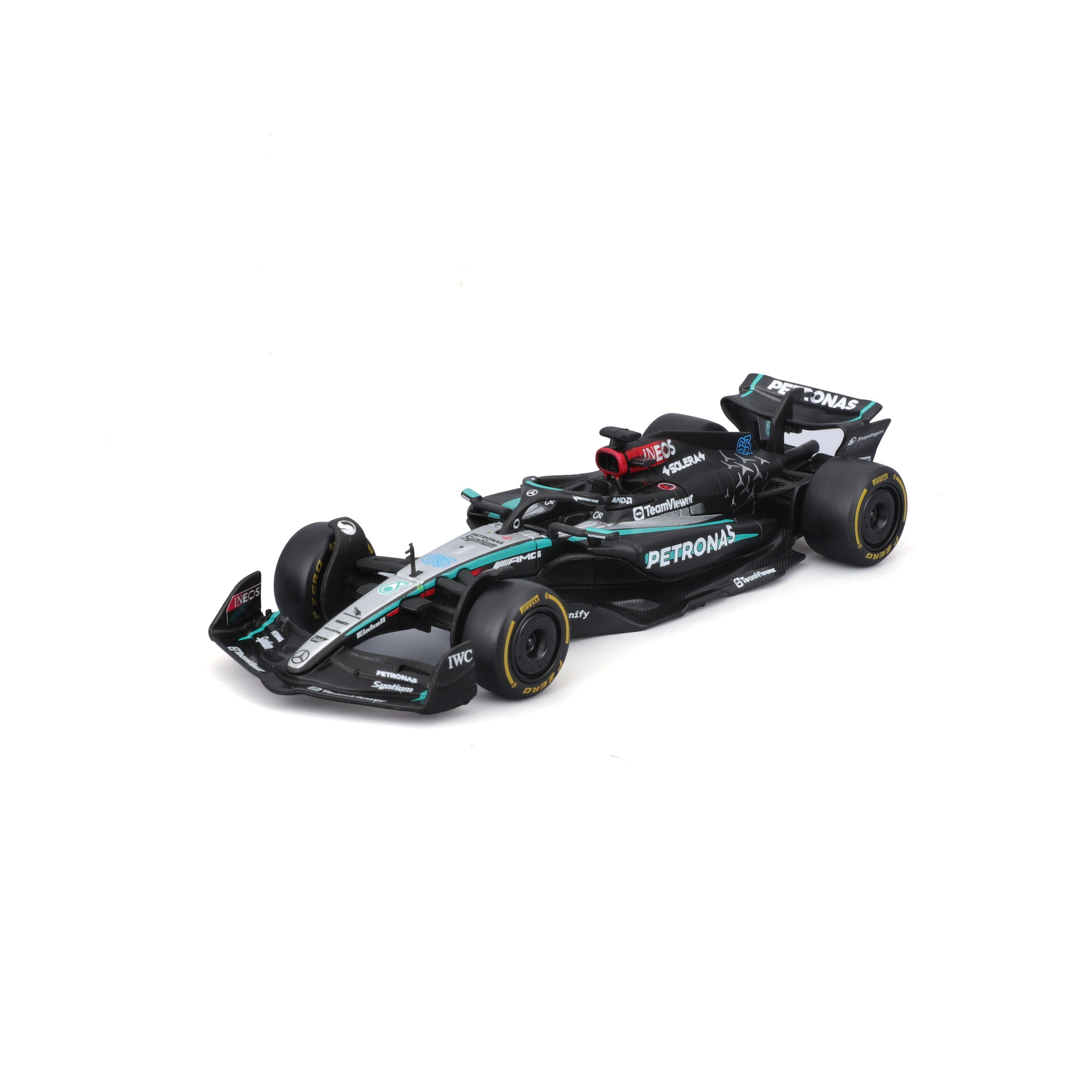 bburago-formula-1-mercedes-w15-truck-modellauto-1-43-nr-63 image 4