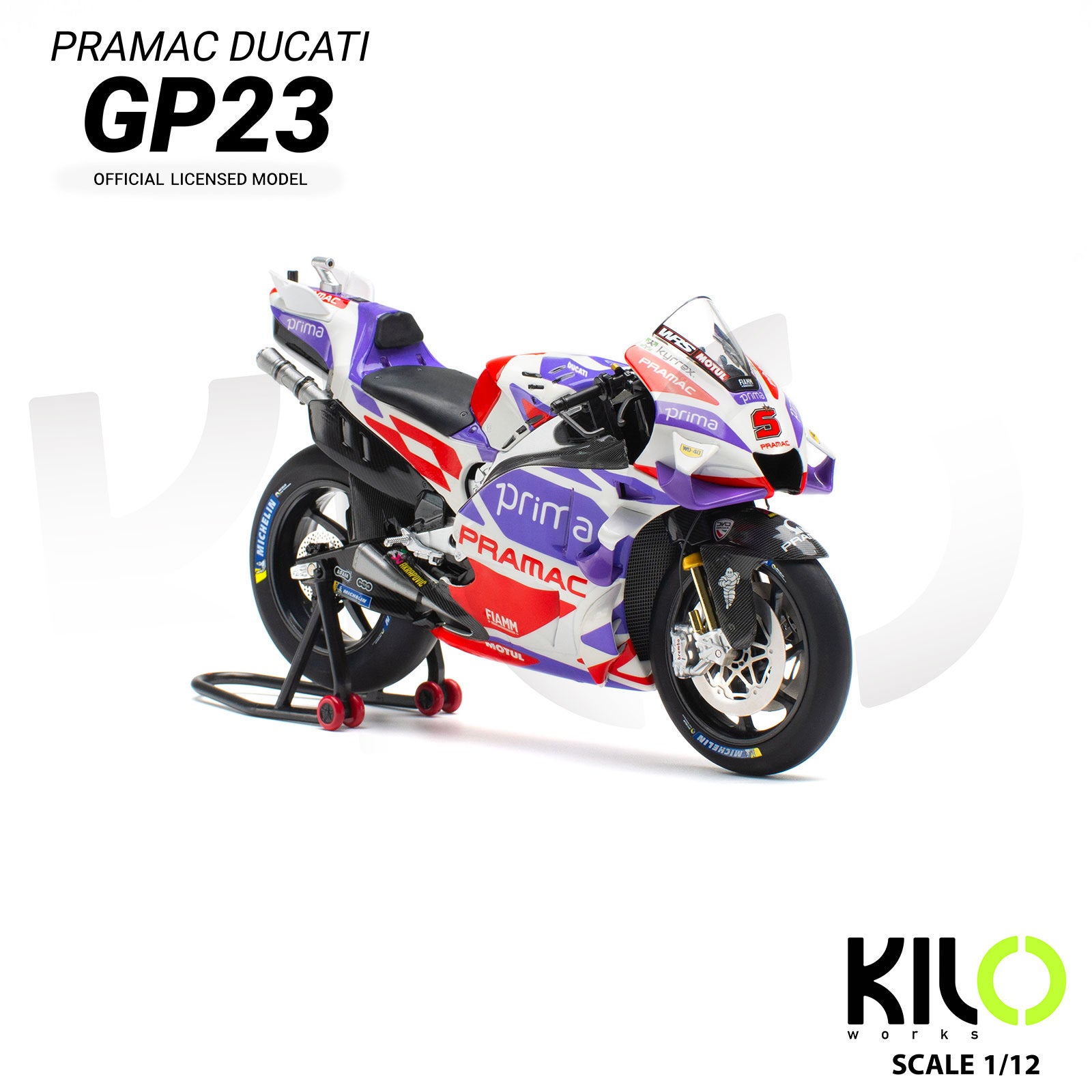 nzg-pramac-ducati-gp23-johann-zarco-motorradmodell-1-12 image 7