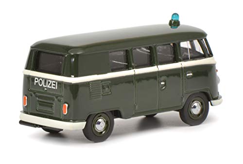 schuco-vw-t1-bus-polizei-modellauto-1-64-metall image 4
