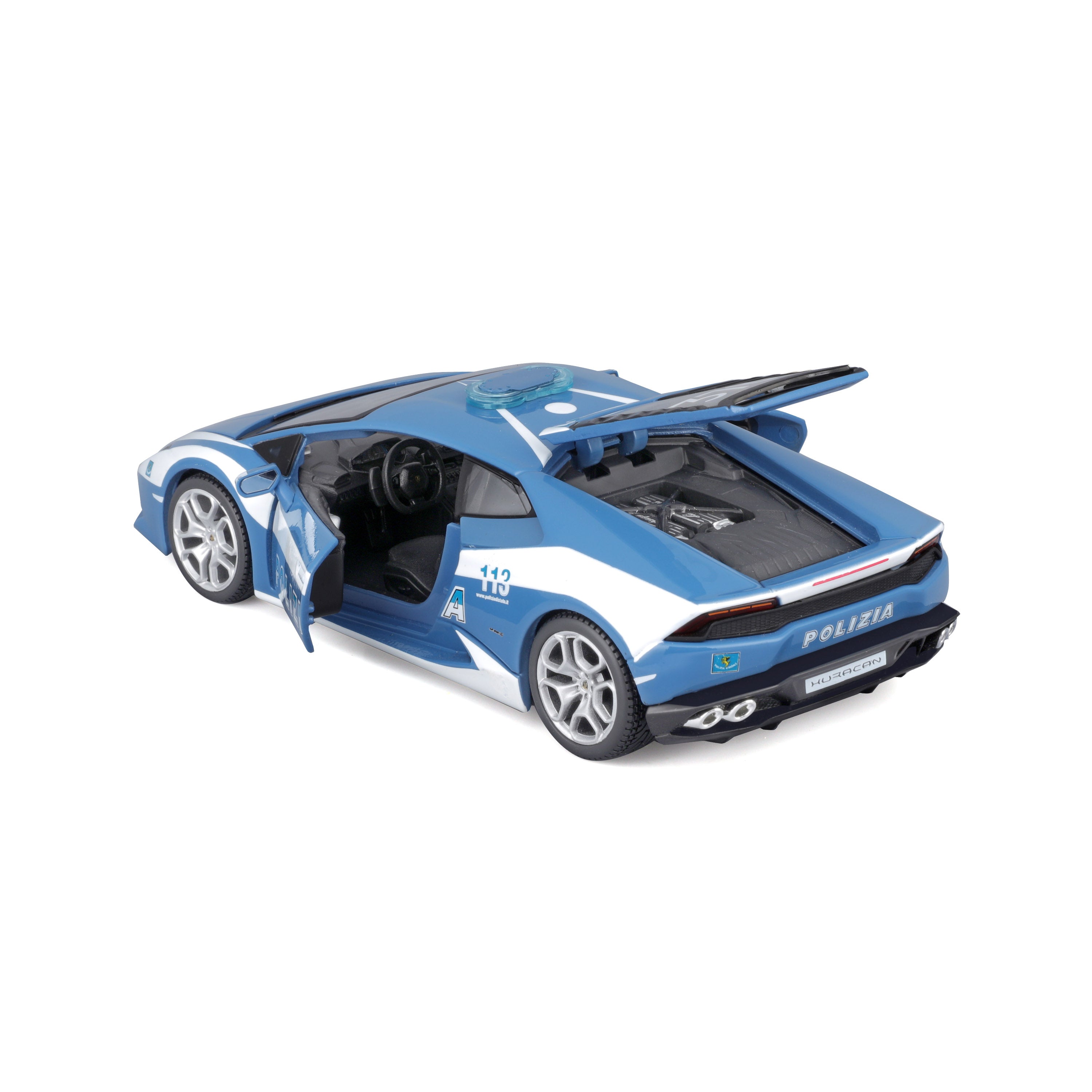 bburago-street-cars-lamborghini-hurac-n-police-modellauto-1-24 image 5