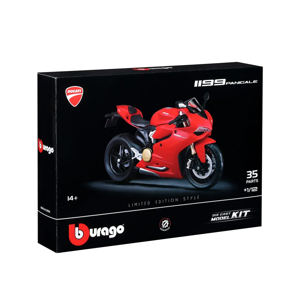 bburago-model-kit-ducati-1199-panigale-bausatz-1-12 image 1