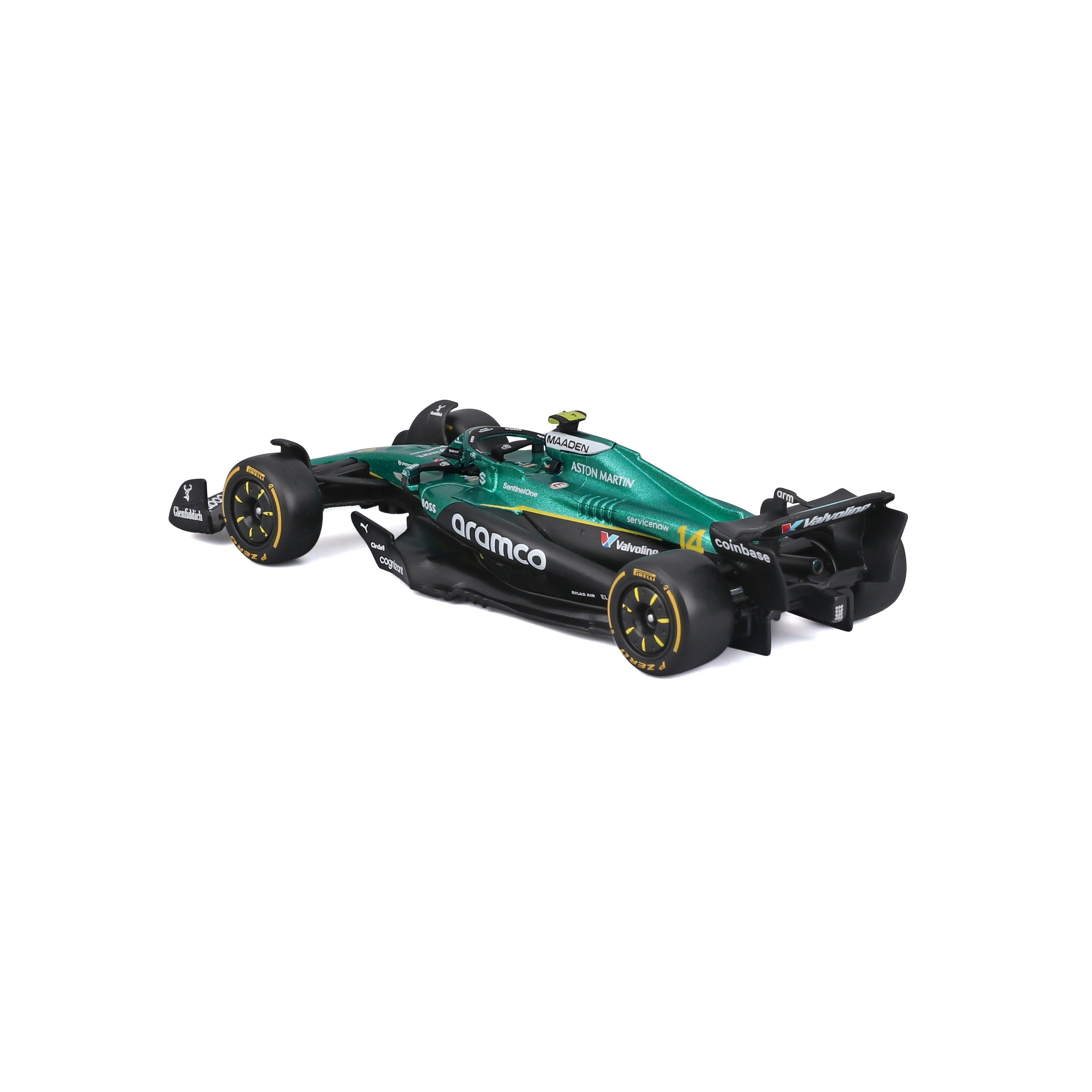 bburago-formula-1-aston-martin-amr25-alonso-modellauto-1-43-14 image 5