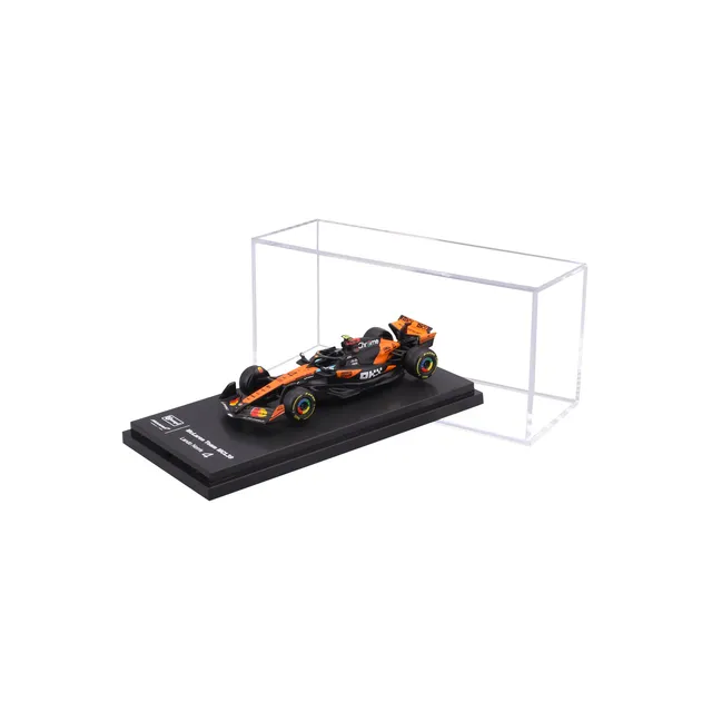 bburago-formula-1-mclaren-mcl39-4-norris-modellauto-1-64-mit-vitrine image 1