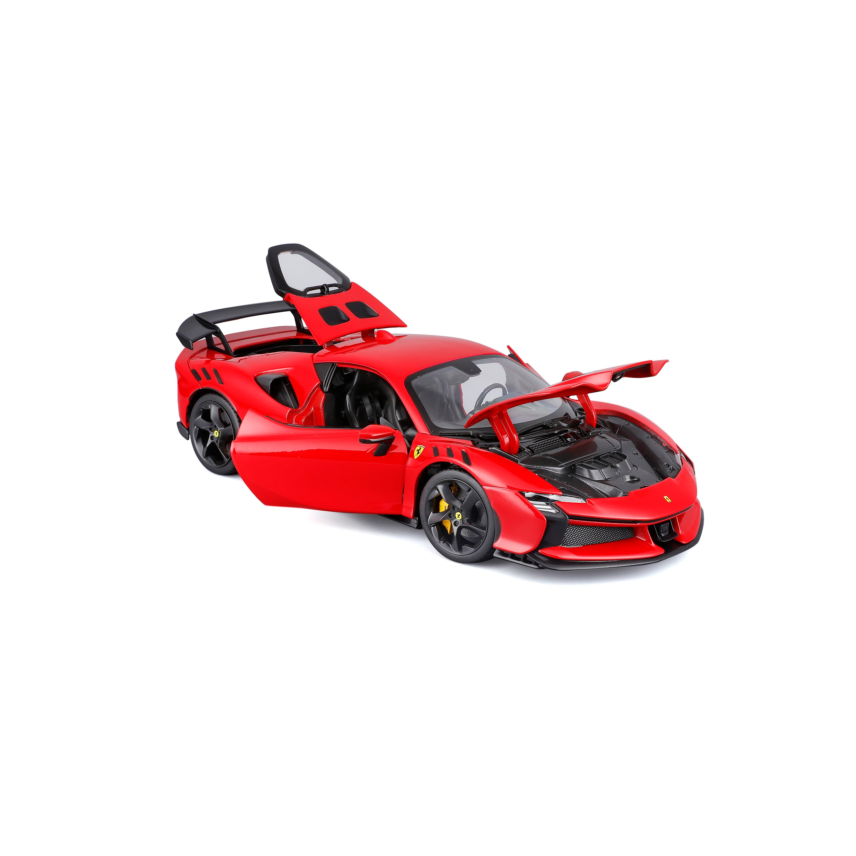 bburago-street-cars-ferrari-sf90-xx-stradale-1-18-modellauto-rot image 3
