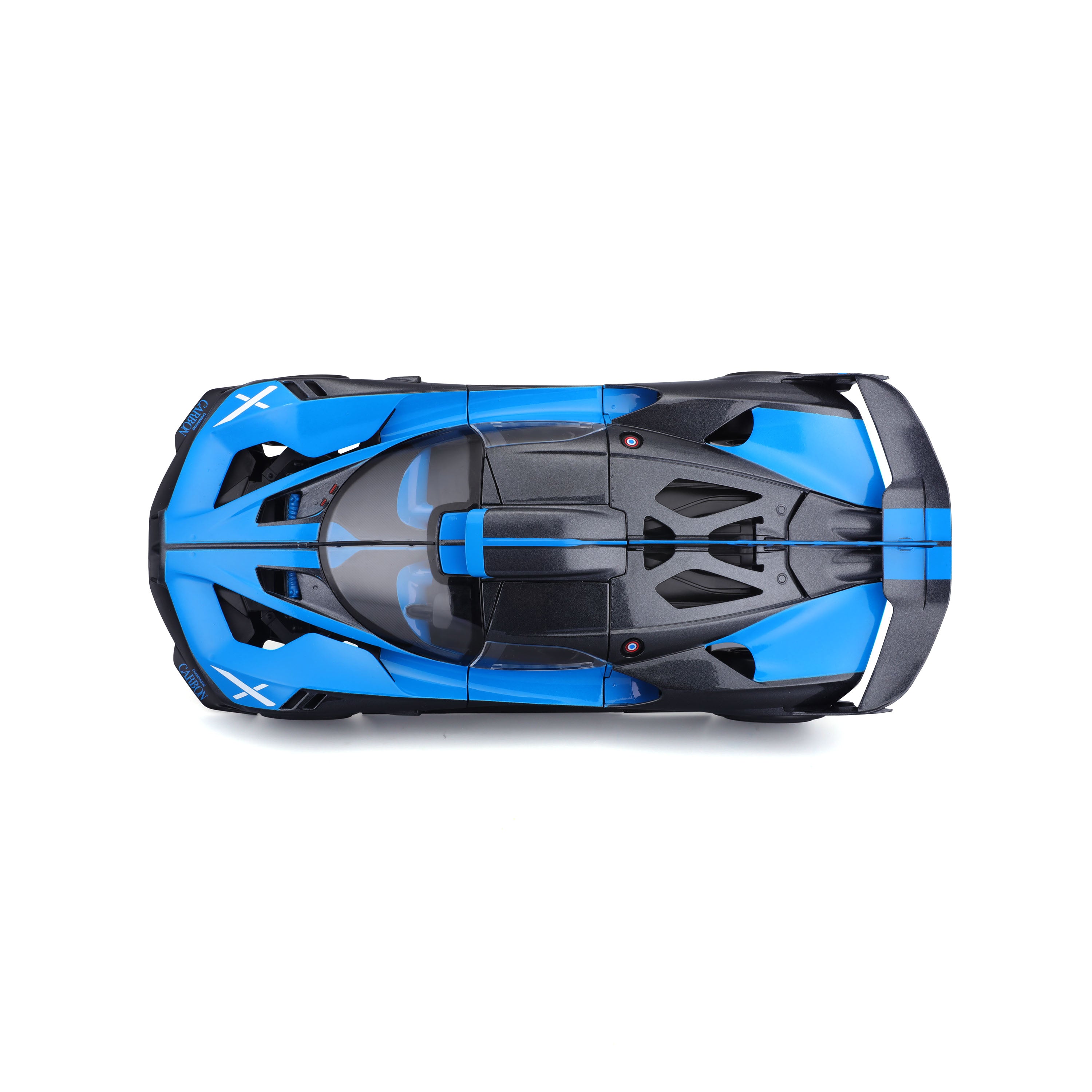 bburago-bugatti-bolide-modellauto-1-18-blau-schwarz image 8