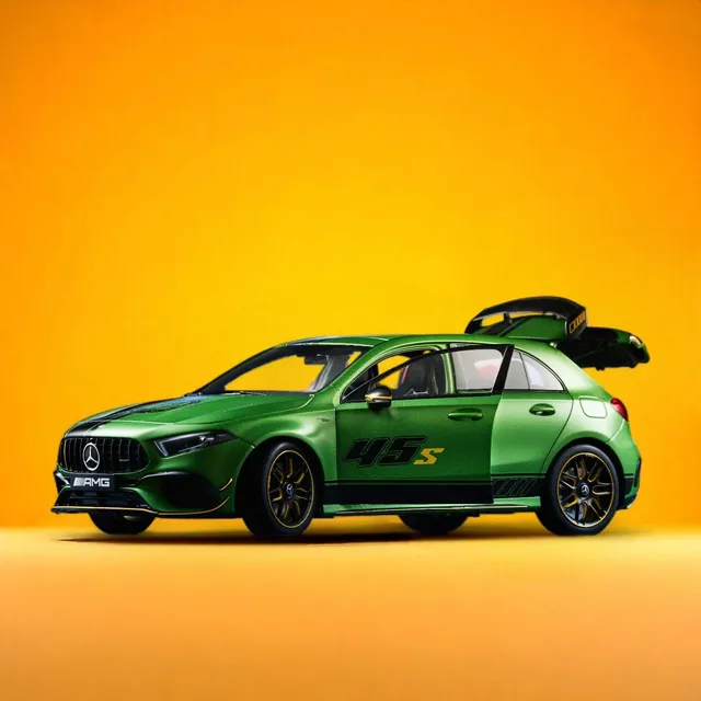 nzg-cars-mercedes-amg-a-45-s-1-18-special-edition-wei image 1
