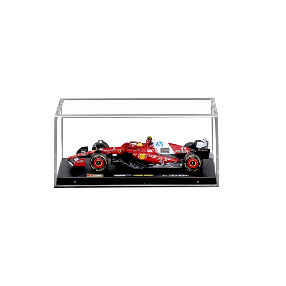 bburago-formula-1-ferrari-sf-25-modellauto-1-43-hamilton-vitrine image 1