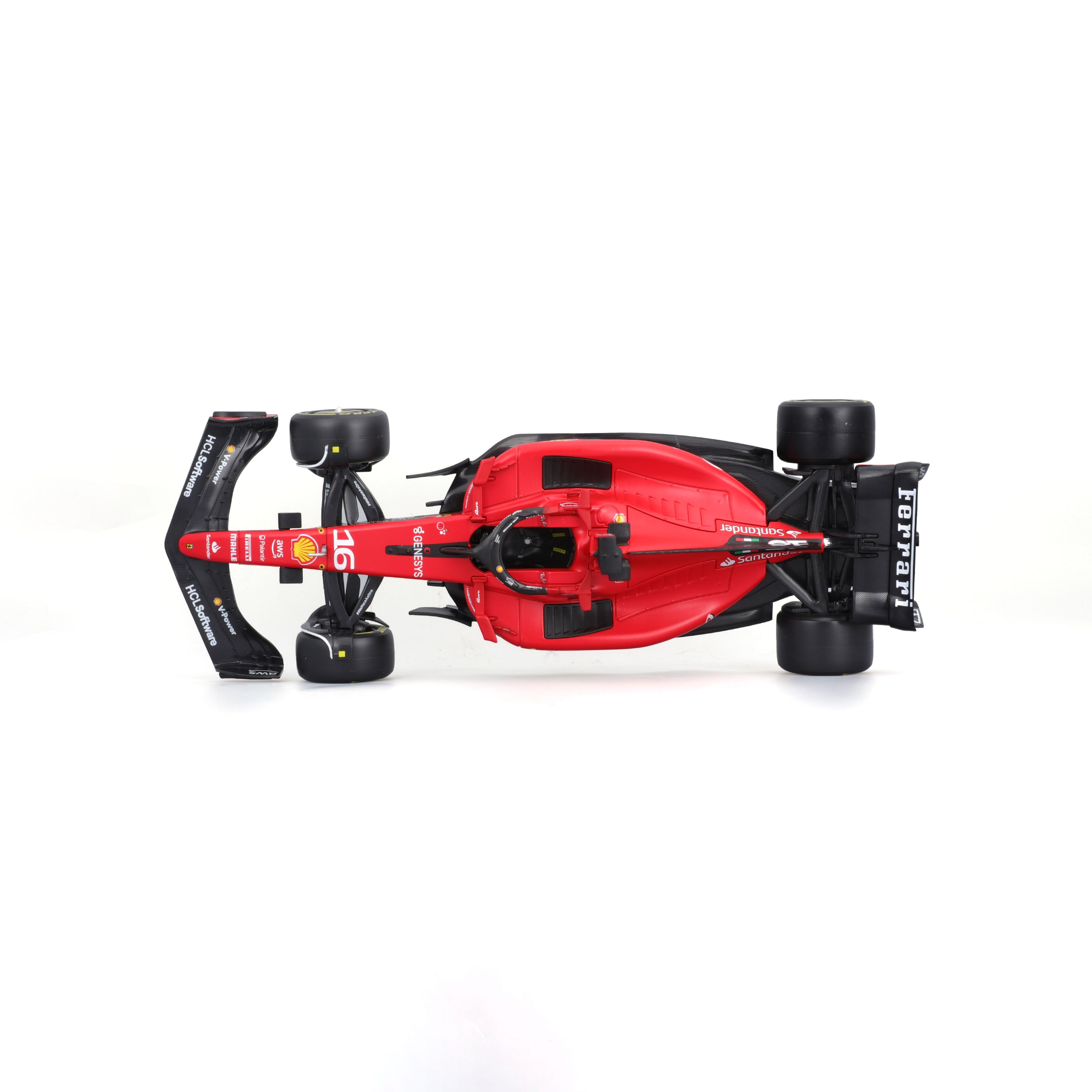 bburago-formula-1-ferrari-sf-23-leclerc-1-24-modellauto-mit-fahrer image 7