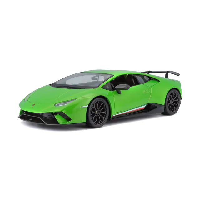 bburago-street-cars-lamborghini-hurac-n-performante-modellauto-1-18-gr-n image 1