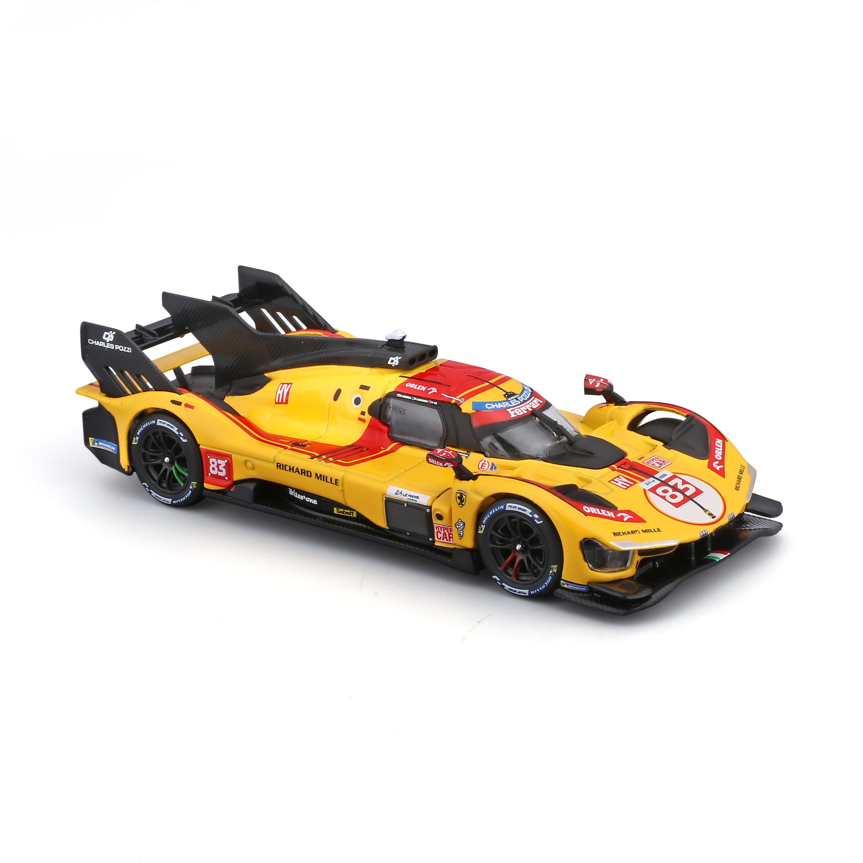 bburago-racing-ferrari-499p-hypercar-modellauto-1-43-83-vitrine image 7