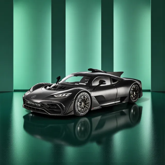 nzg-mercedes-amg-one-1-12-graphitgrau-magno image 1