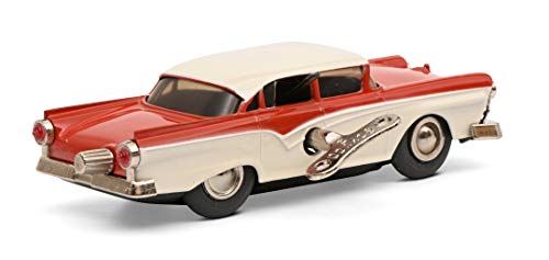 schuco-classic-micro-racer-fairlane-modellauto-rot-beige image 4
