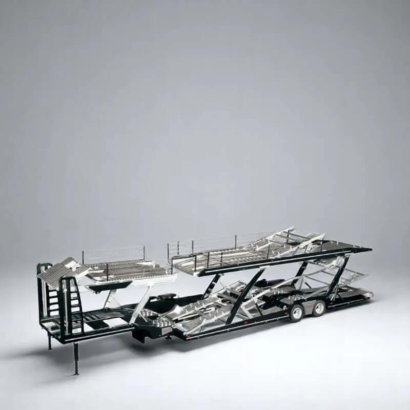nzg-lohr-autotransporter-1-18-schwarz-modell image 1